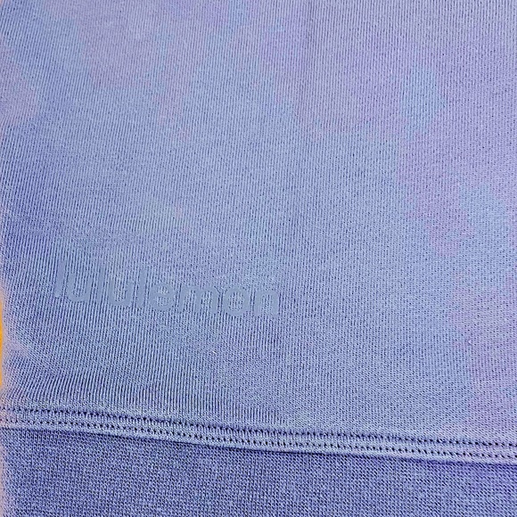 Lululemon oversized crewneck sweatshirt sky blue lightweight cotton small - Picture 2 of 3